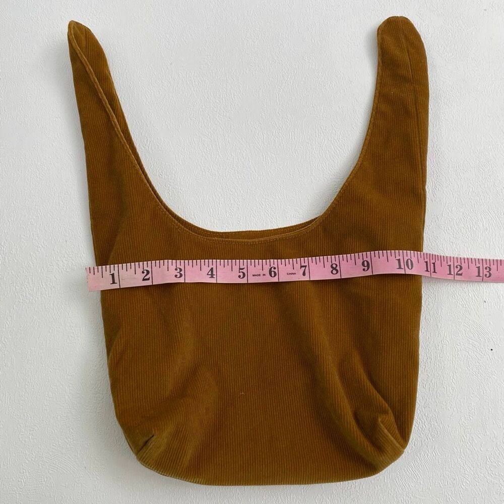 MERIT Beauty Signature Bag Camel Corduroy Knot Bag Slouchy Hobo Tote Minimalist - Picture 6 of 6